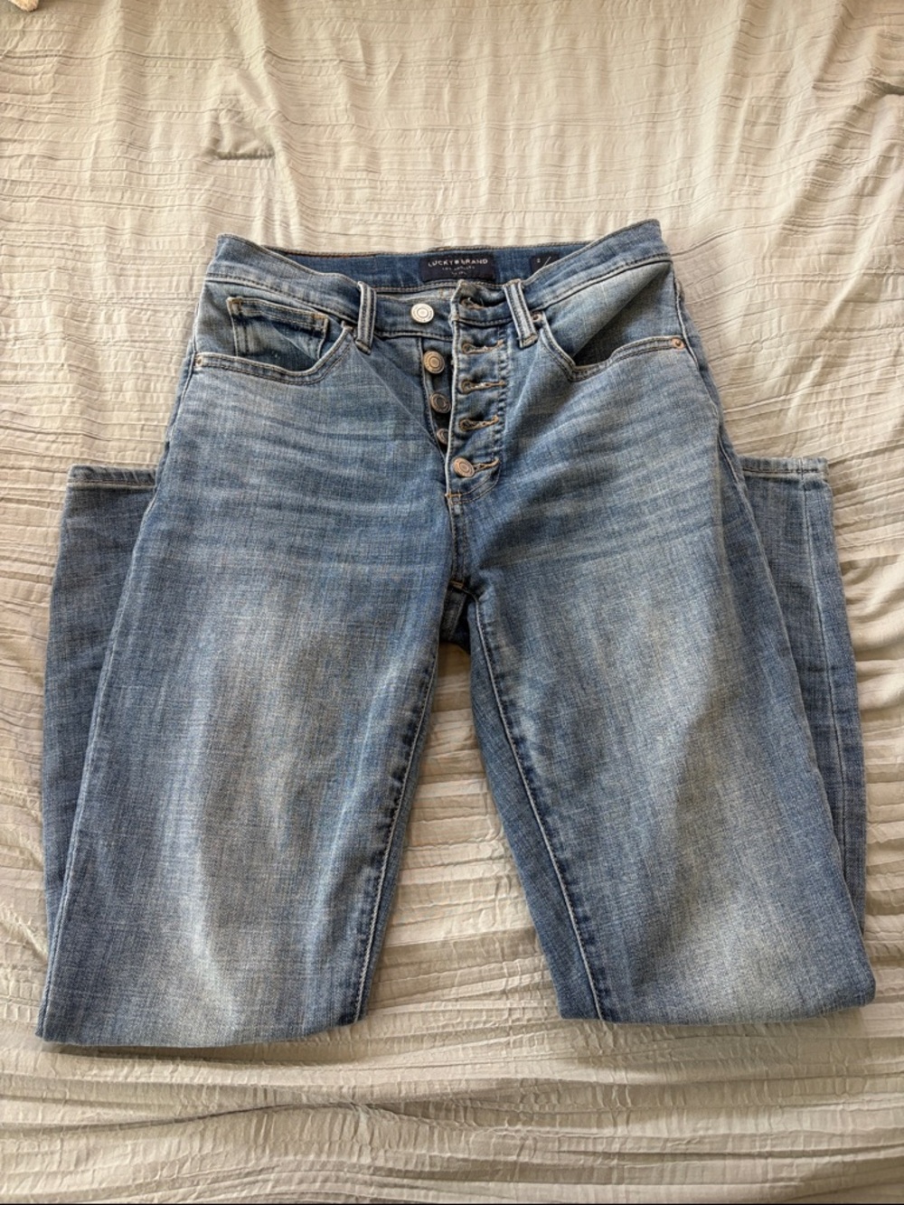 Lucky Brand High Rise Skinny Bridgette jeans
